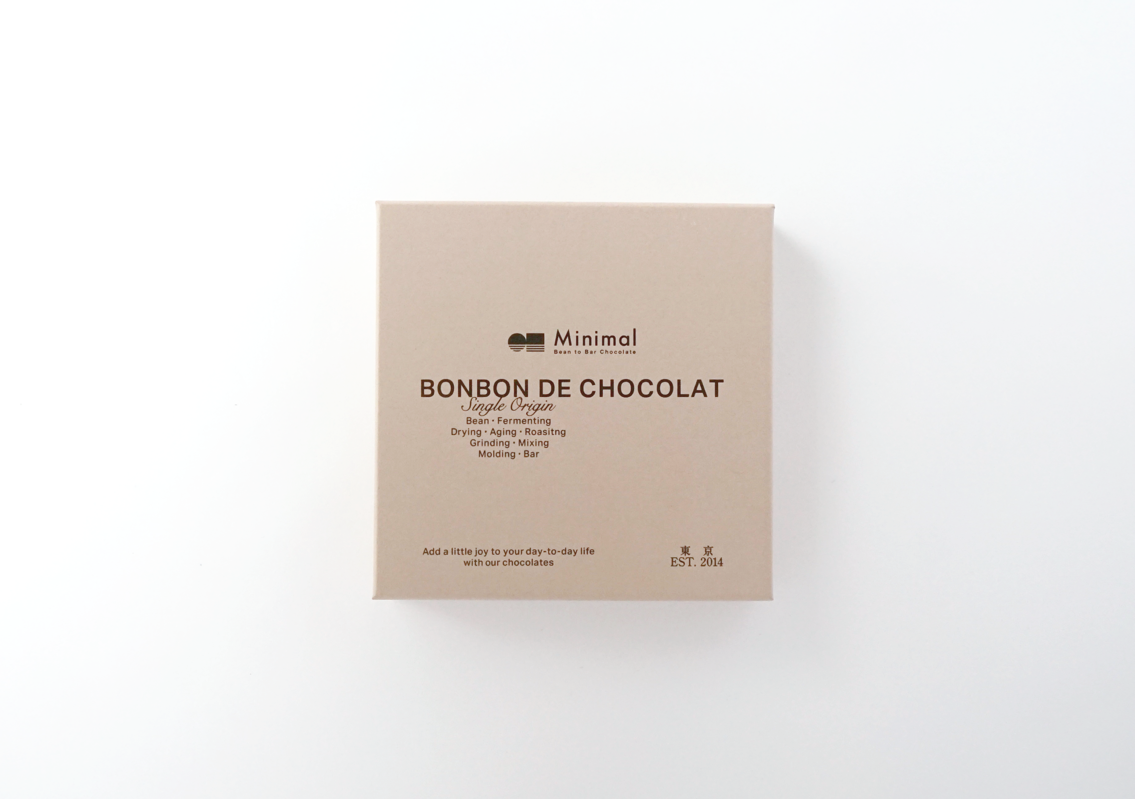 Minimal<br>Bon Bon Chocolate Package