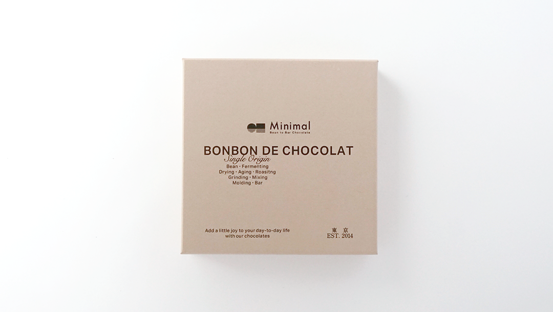 Minimal<br>Bon Bon Chocolate Package
